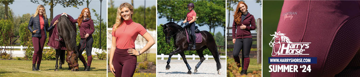 advertentie van harry's horse over de zomercollectie van 2024