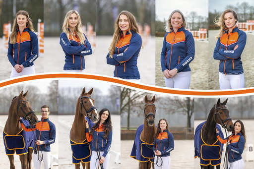 Overzicht van alle talenten uit KNHS Talententeam 2024