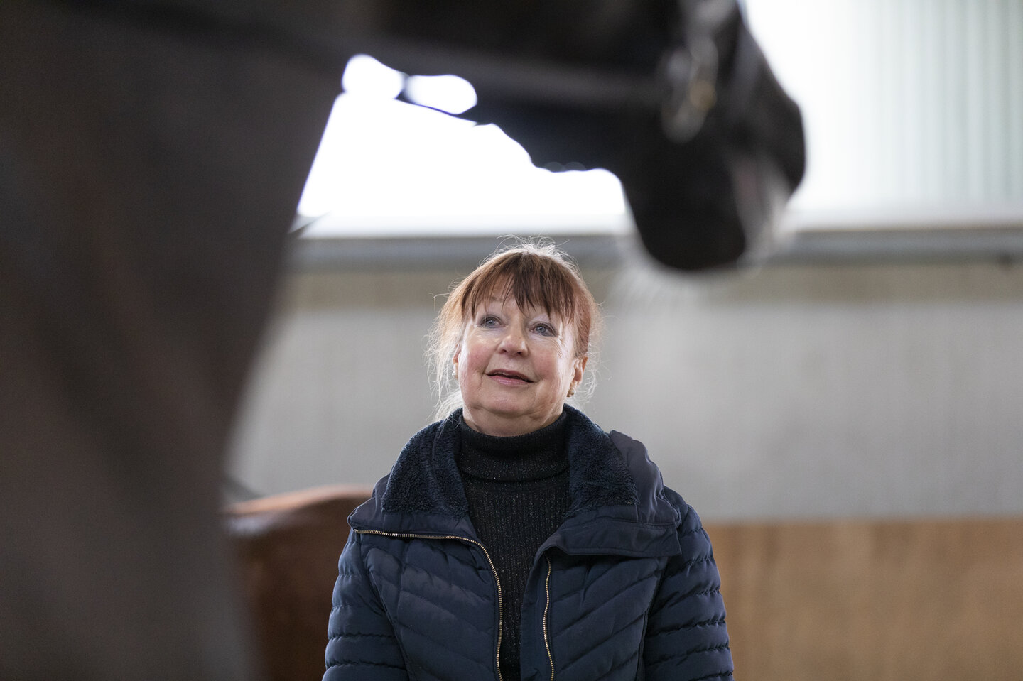 portretfoto van dressuuramazone doreen proos