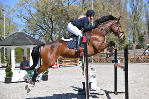 logo van fnrs manege nieuw amstelland op een lichtbord