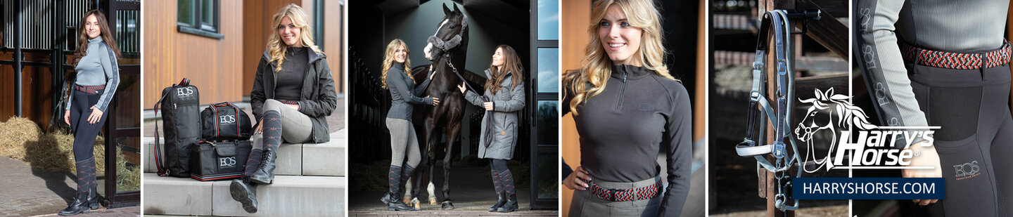 advertentie van harry's horse waarop de nieuwste collectie te zien is