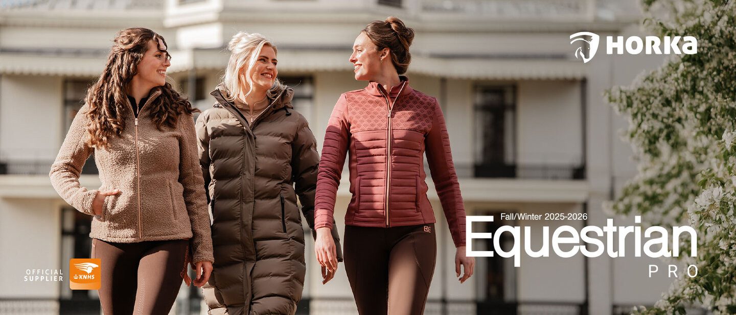 advertentie van horka over de herfst- en wintercollectie