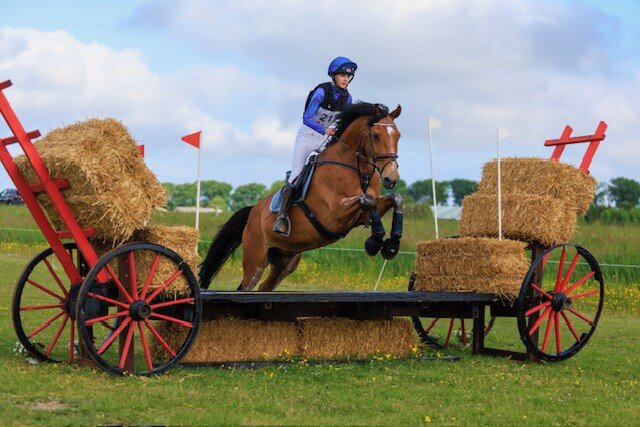 chiara van der linden en paard elizabeth kampioen