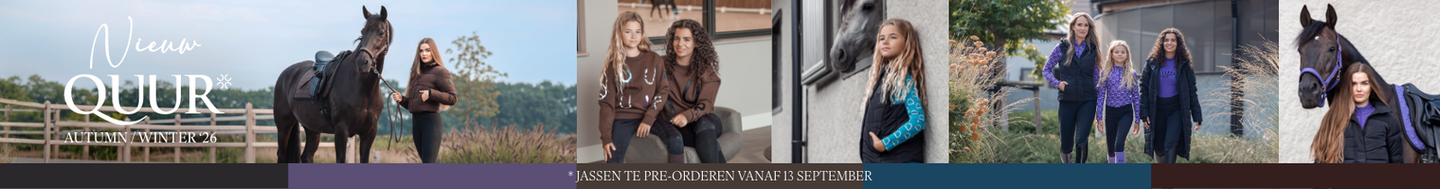 advertentie van quur, het kledingmerk van epple jack ruitersport